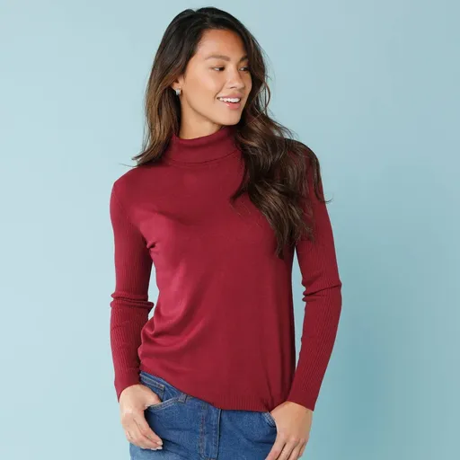 Vrúbkovaný rolák pre nižšiu postavu