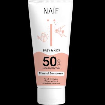 NAÏF Ochranný krém na opaľovanie pre deti a bábätká SPF 50 100 ml