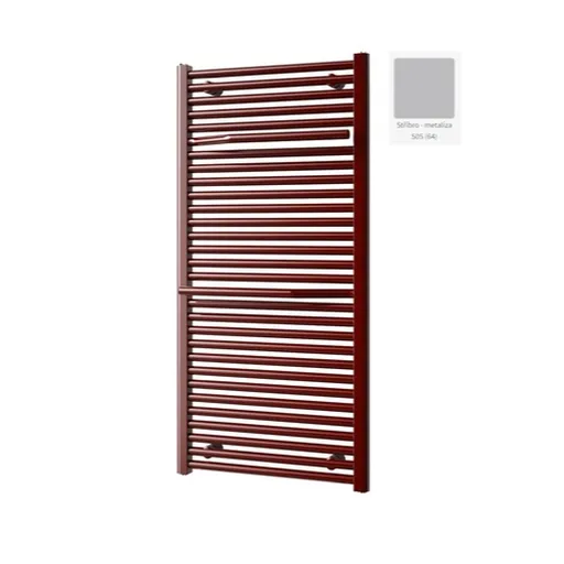 Isan Avondo radiátor 177,5x60cm strieborná stredové pripojenie DLNN17750600STS