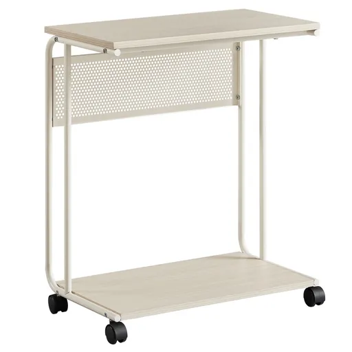 Odkladací stolík E1012 CRM, krémová