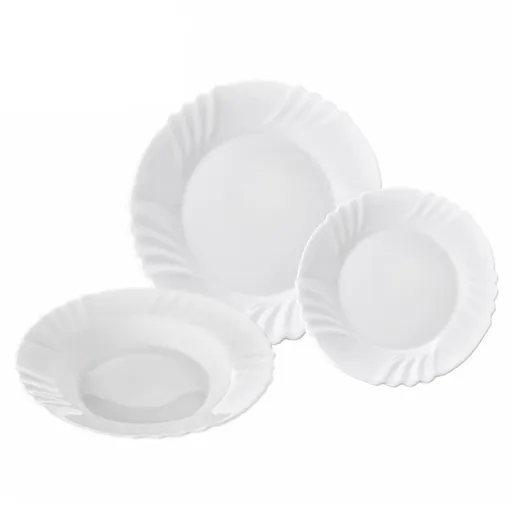 Bormioli Rocco 18-dielna jedálenská súprava Ebro