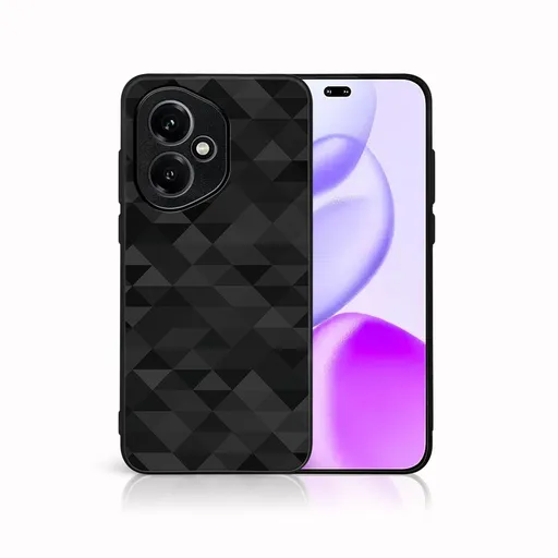 MY ART Ochranný kryt pre Honor 400 5G BLACK TRIANGLES (232)