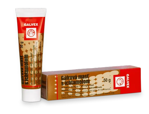 Gáfrová masť s ichtamolom ung.der.1 x 50 g