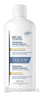 DUCRAY Kelual Squanorm Šampon suché lupy 400 ml
