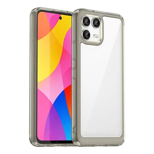 CRYSTAL Ochranný kryt pre T Phone 3 Pro šedý