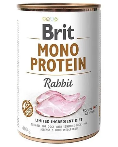 Brit Mono Protein Rabbit 400g konzerva