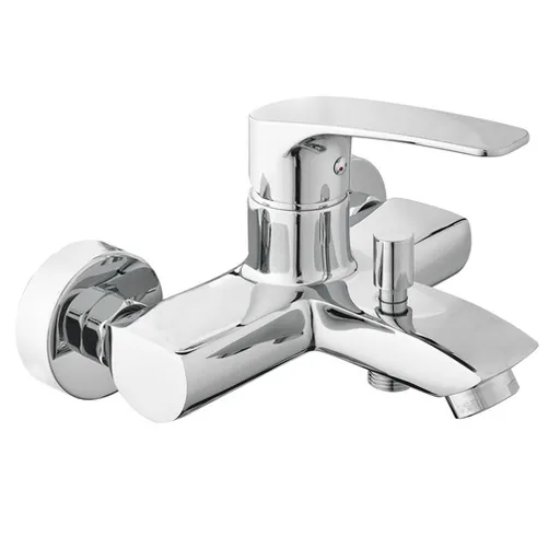 Vaňová batéria SAT Project bez sprchového setu 150 mm chróm SATBSPRO222