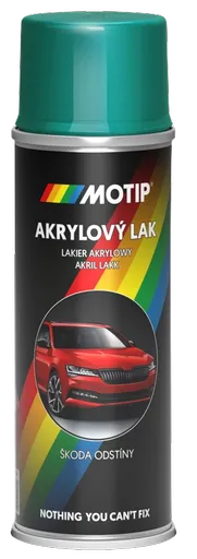 AUTOSPREJ ŠKODA - Metalíza na auto v spreji AC9559 - zelená arctic 0,2 L