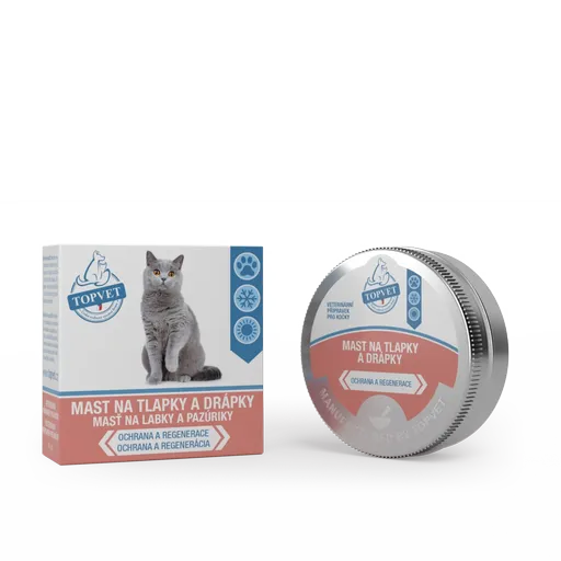 Masť na labky a pazúriky pre mačky 30 ml - Green idea