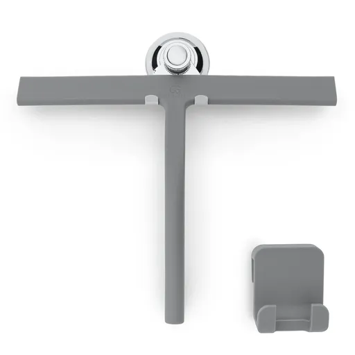 Gütewerk by blumfeldt Blaze Stierka na sprchový kút 28 cm Silikónový kryt Jadro z nehrdzavejúcej ocele Moderný dizajn