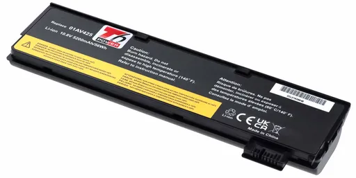 Batéria T6 Power pre Lenovo ThinkPad T470, T480, T570, T580, P51s, P52s, 5200mAh, 58Wh, 6cell