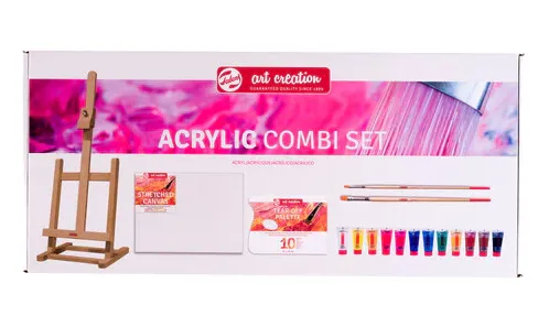 TALENS - Sada akrylových farieb s príslušenstvom (12x12 ml)