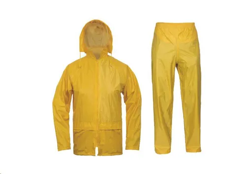 CARINA oblek s kapucňou žltá - XXL