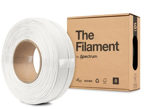 "The Filament" by Spectrum TF-24179, ReFill, HT-PLA, 1.75mm, WARM WHITE, 1kg