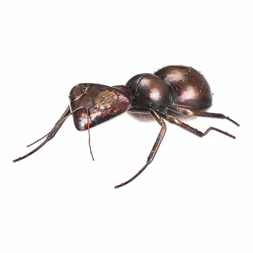 Kovová záhradná dekorácia Mravec, 33 x 23 x 10 cm