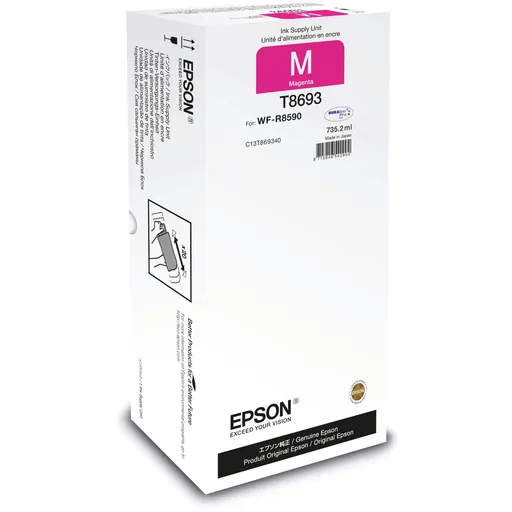 Epson T8393 C13T83934N XL purpurová (magenta) originálna cartridge