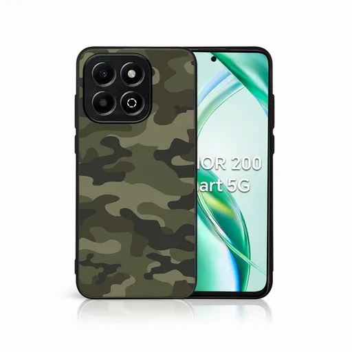MY ART Ochranný kryt pre Honor 200 Smart 5G GREEN CAMO (235)