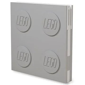 LEGO Zápisník – sivý (4895028524487)