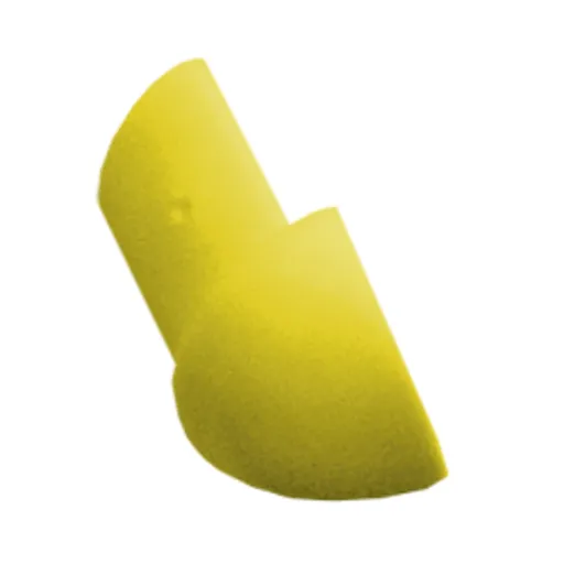 Roh k lište Profil-EU žltá, PVC, výška hrany 8 mm, LROH8Y