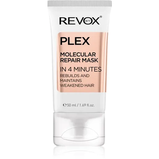 Revox B77 PLEX Molecular Repair Mask obnovujúca bezoplachová maska na vlasy 50 ml