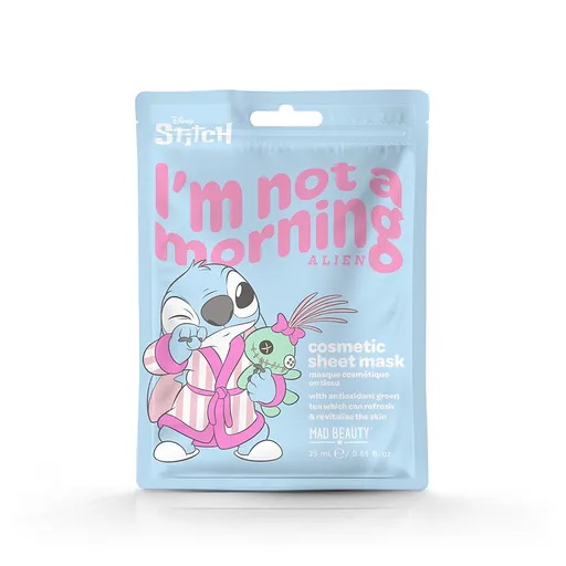 MAD BEAUTY Stitch amper antioxidačná textilná maska ​​na tvár 25 ml