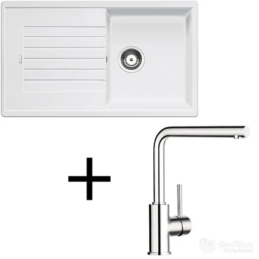 Blanco Set Zia 5 S + Mila chróm biela