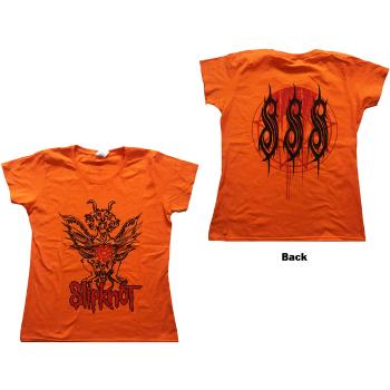 Slipknot tričko Winged Devil Oranžová XL