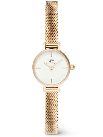 DANIEL WELLINGTON Petite Mini Gold Stainless Steel 19mm DÁMSKE HODINKY DW00100745 + KRABIČKA (zw523b)