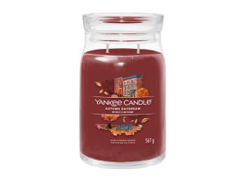 Yankee Candle Aromatická sviečka Signature sklo veľké Autumn Daydream 567 g