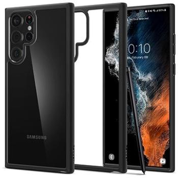 Spigen Ultra Hybrid Matte Black Samsung Galaxy S22 Ultra 5G (ACS03919)