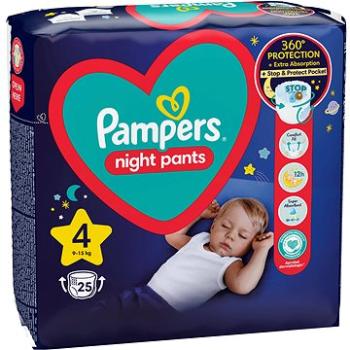 PAMPERS Night Pants veľ. 4 (25 ks) (8006540234709)