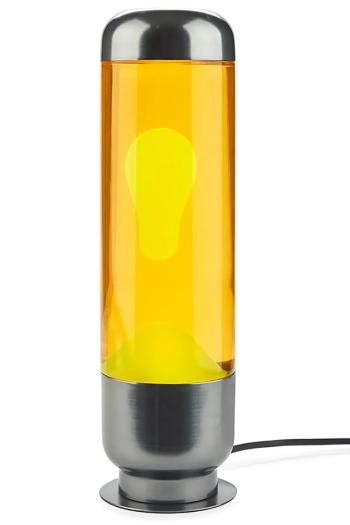 Led lampa Balvi Lava Capsule oranžová farba