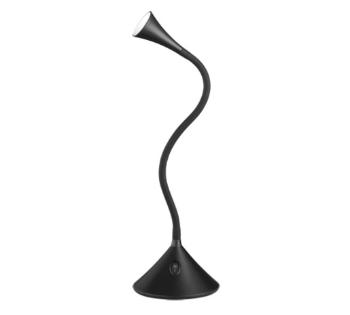 LED stolová lampa Reality Viper čierna R52391102