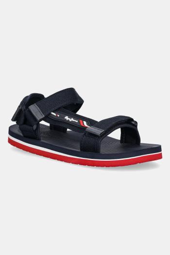 Sandále Pepe Jeans WEST SPORT tmavomodrá farba, PMS70161