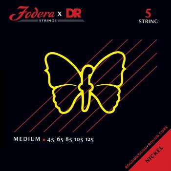 DR Fodera Stainless Steel 5 Medium 45125