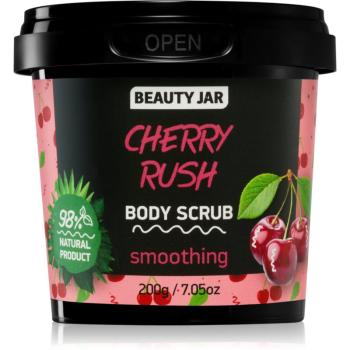 Beauty Jar Cherry Rush zjemňujúci telový peeling 200 g