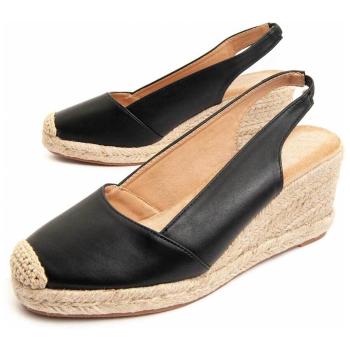 Leindia  89993  Espadrilky Čierna