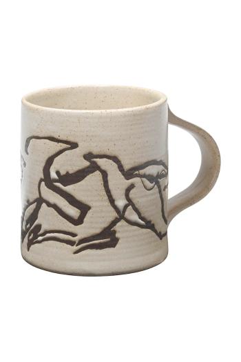 Hrnček ferm LIVING Vuelo Mug 300 ml béžová farba