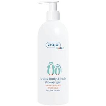 ZIAJA Baby - Hypoalergénny sprchový gél Tučniak, 400 ml (5901887040279)