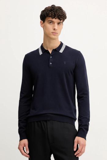 Sveter Trussardi tmavomodrá farba, ľahký, M0198000021N