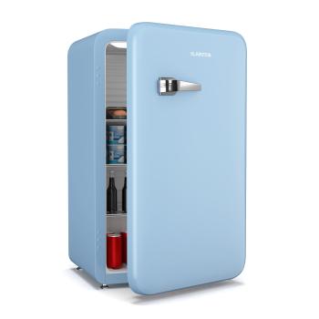Klarstein Audrey Evo mini chladnička, 90 l, retro dizajn, tichá, kompaktná, 3 farby