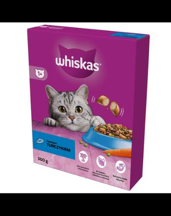 WHISKAS Adult 300g hrana uscata pentru pisici, cu ton delicios
