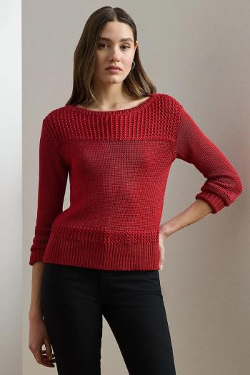 Sveter Lauren Ralph Lauren béžová farba