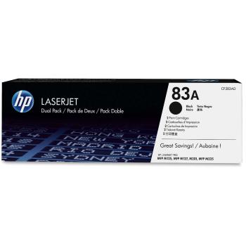 HP CF283AD (83A) 2-pack Black toner CF283AD