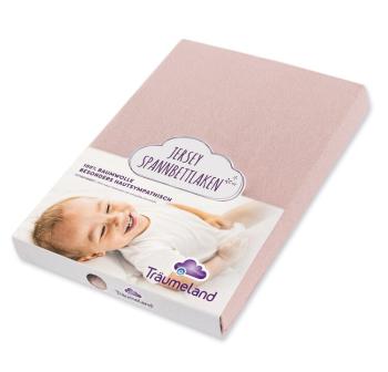 TRÄUMELAND Plachta jersey UNI malve-rose