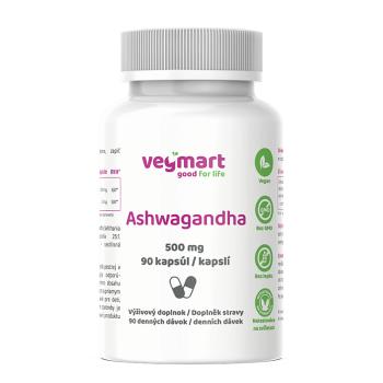 VEGMART Ashwagandha 500 mg 90 kapsúl