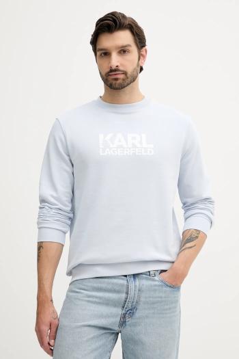 Bavlnená mikina Karl Lagerfeld s potlačou, 553917.705091