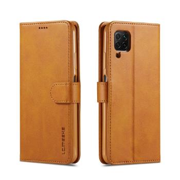 IMEEKE Peňaženkový kryt Huawei P40 Lite svetlohnedý