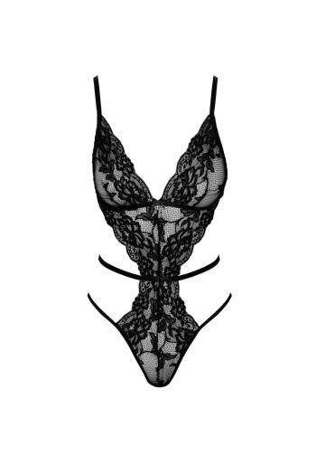 Čierne čipkované body KISS241