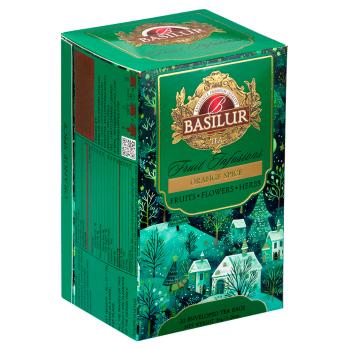 BASILUR Christmas fruit orange spice ovocný čaj 20 sáčkov